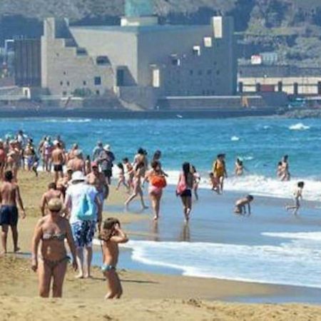 Estudio Playa Canteras 2-4p Wifi 100MB Las Palmas de Gran Canaria Bagian luar foto